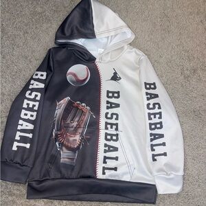 Baseball Themed Hoodie
